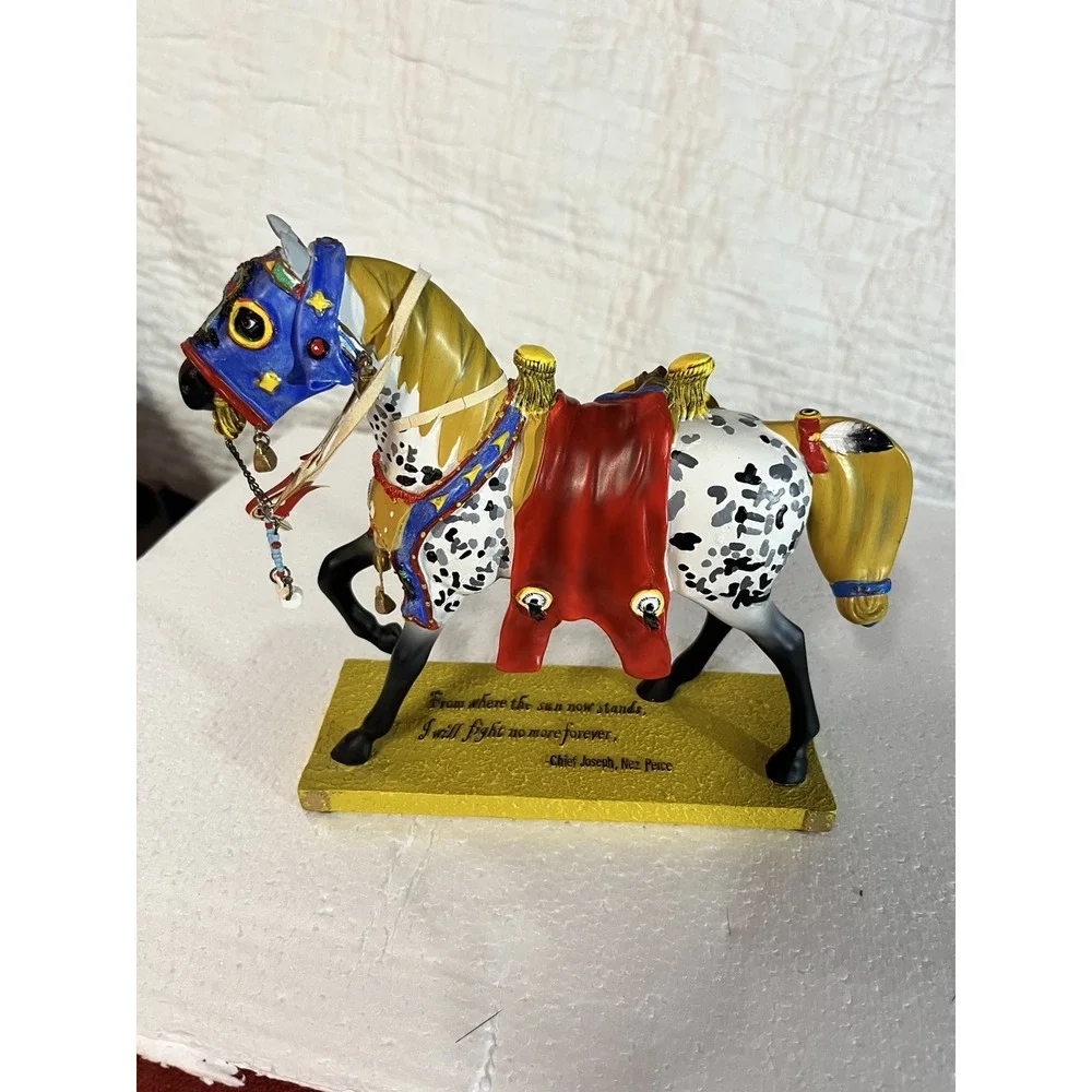 Trail Of Painted Ponies  RUNS THE BITTERROOT  Signed 63/150
